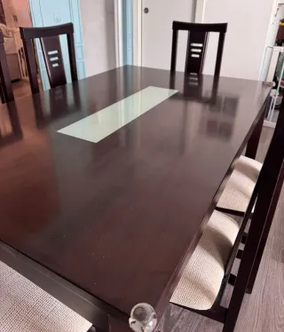 Mesa comedor EXTENSIBLE +6 sillas