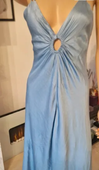 Vestido cóctel Victoria Beckham by Mango