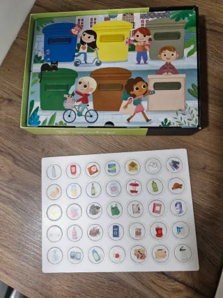 Juego educativo Diset - El Reciclaje