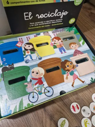 Juego educativo Diset - El Reciclaje