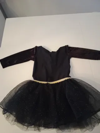 Vestido tutu niña gato Halloween