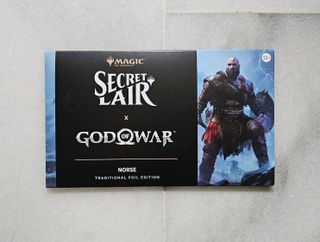 Secret Lair x God of War Ragnarok Foil Edition