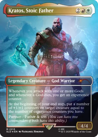 Secret Lair x God of War Ragnarok Foil Edition