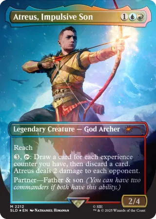 Secret Lair x God of War Ragnarok Foil Edition