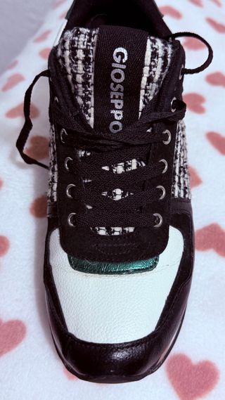 Zapatillas Gioseppo Mujer Negro/Blanco