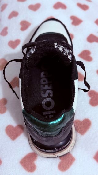 Zapatillas Gioseppo Mujer Negro/Blanco