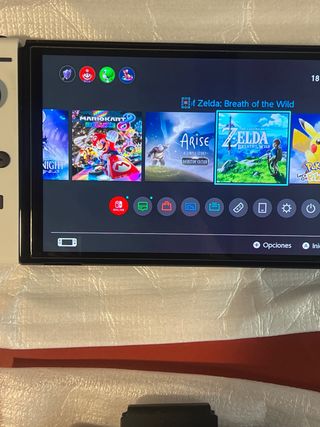 Nintendo Switch OLED Blanca y Negra