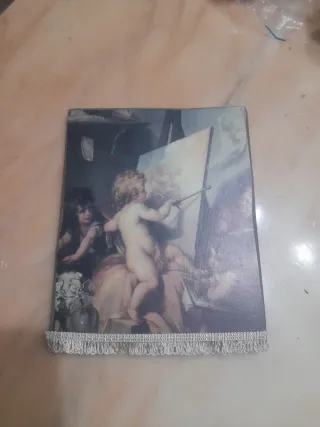 Quadro vintage con angeli