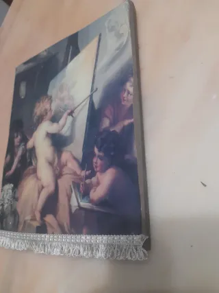 Quadro vintage con angeli