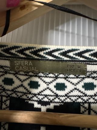 Chaqueta estilo étnico verde