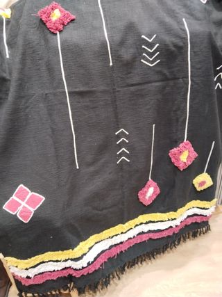 Manta Afgana Algodón Hecha a Mano