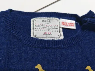 Jersey Zara niño 18-24 meses perros