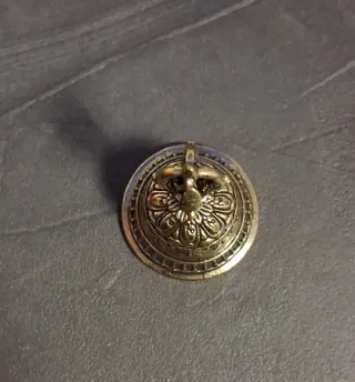 Campana Tibetana Ottone Massiccio