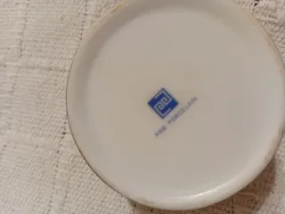 Joyero porcelana flores rosas