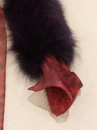 Sciarpa Diego dalla Palma Animalier Eco-Fur