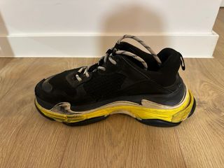 Balenciaga Triple S Black Yellow