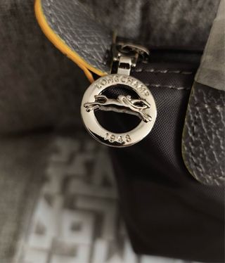 Bolso Longchamp Negro/Gris