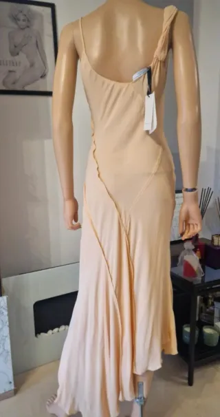 Vestido largo fluido  Victoria Beckham