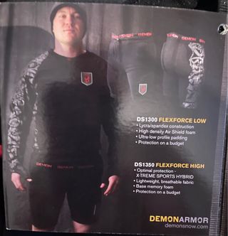 Protección Snowboard Demon DS1300 Flexforce. NUEVO