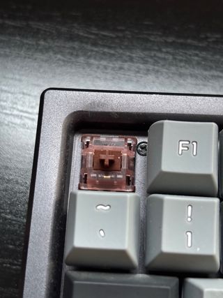 Teclado Mecánico EPOMAKER SK84 Gris/Rojo