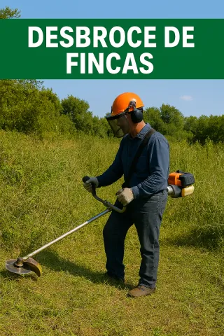 ¿Necesitas limpiar tu finca?