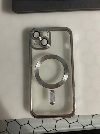 Funda iPhone 14 Transparente Mag Safe