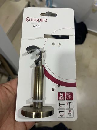 Soporte Cortina Inspire NEO Dorado