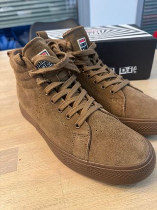 Zapatillas Vision Street Wear Suede High Top Marro