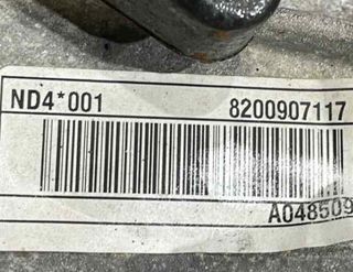 Caja cambios renault nd4001 megane 1.9 dci 140932