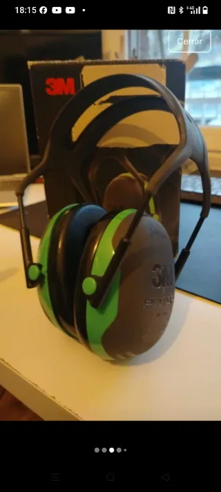 Casco Protector Auditivo 3M EPI