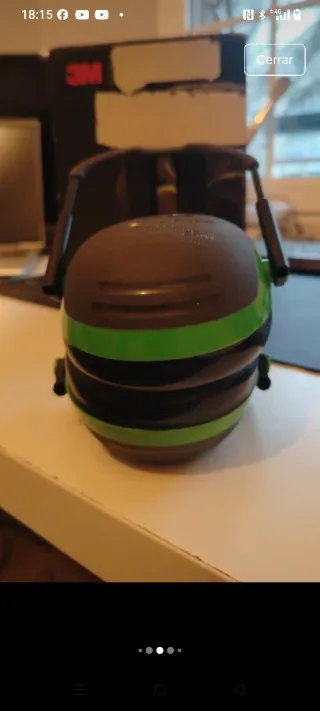 Casco Protector Auditivo 3M EPI