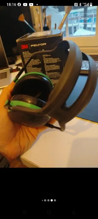 Casco Protector Auditivo 3M EPI