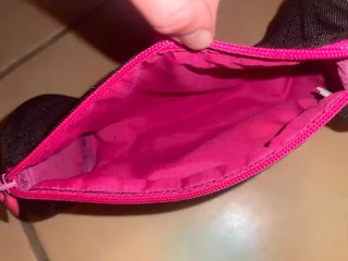 Astuccio Fiorucci nero con cerva e cuori