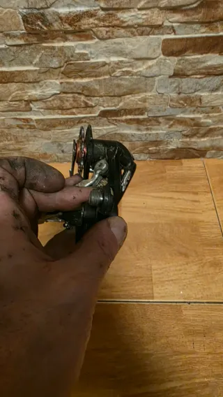 Desviador y Cassette Bicicleta Shimano XT