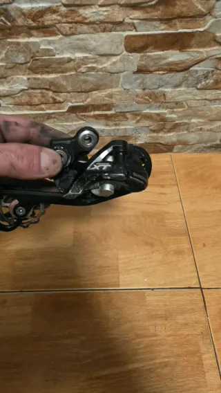 Desviador y Cassette Bicicleta Shimano XT