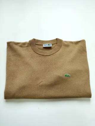 Jersey Lana Lacoste Marrón