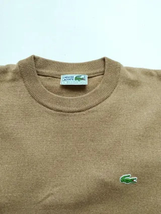 Jersey Lana Lacoste Marrón