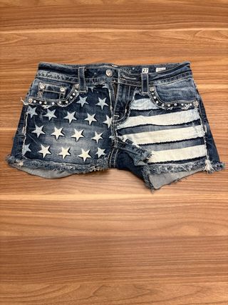 Shorts Miss Me estrellas y rayas T27