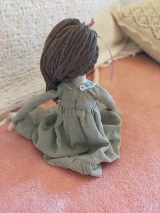 Muñeca de tela artesanal