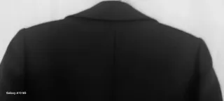 Cappotto donna vintage anni 70 nero