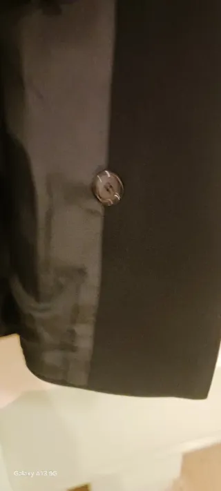 Cappotto donna vintage anni 70 nero