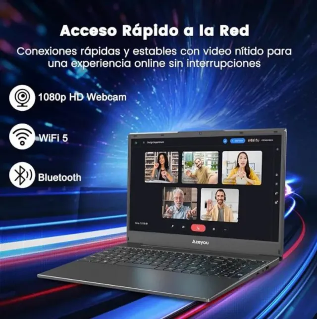 Ordenador Azeyou 15.6 FHD Ryzen 3 16Gb RAM 512Gb