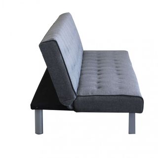 Divano Letto Moderno in Tessuto 3 Posti Compatto