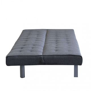 Divano Letto Moderno in Tessuto 3 Posti Compatto