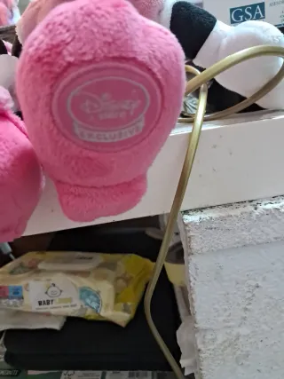 2 Peluches Minnie Mouse Rosa