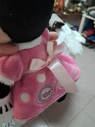 2 Peluches Minnie Mouse Rosa