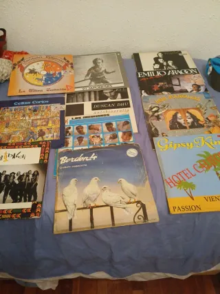 Lote 17 Vinilos Pop Rock Internacional y Nacional