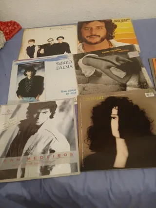 Lote 17 Vinilos Pop Rock Internacional y Nacional