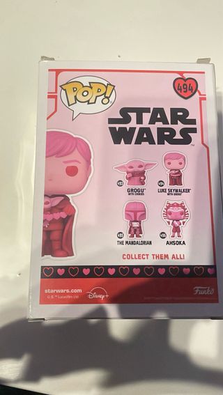Funko Pop Star Wars Luke Skywalker con Grogu 494