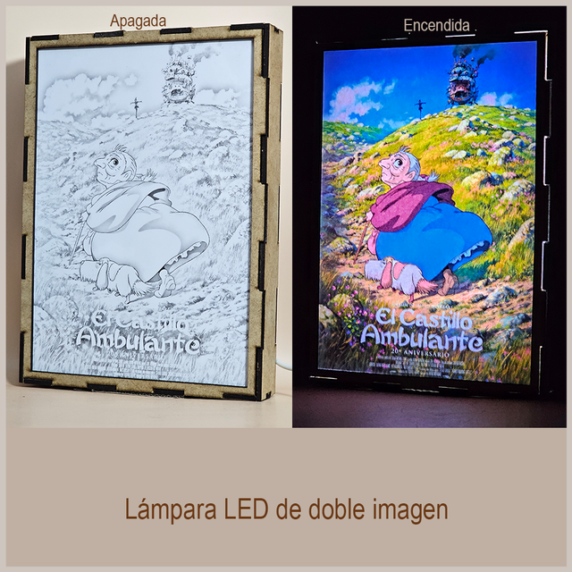 Lámpara LED El Castillo Ambulante